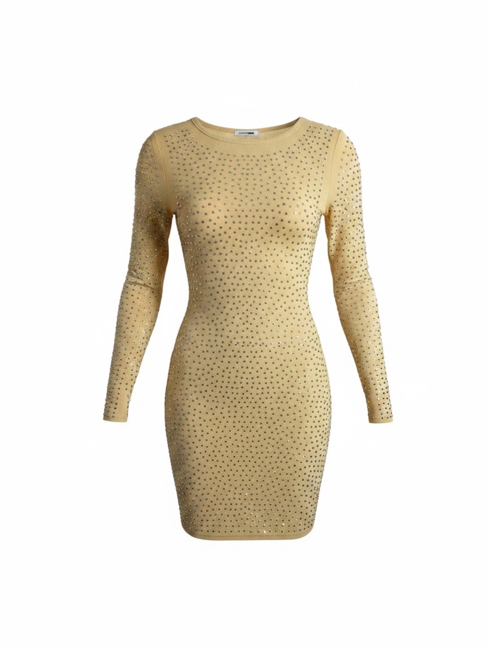Fashion-nova Women's Gold and Yellow Dress
